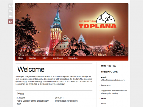 Suboticka Toplana - Heating Company