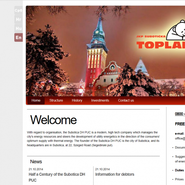 Suboticka Toplana - Heating Company