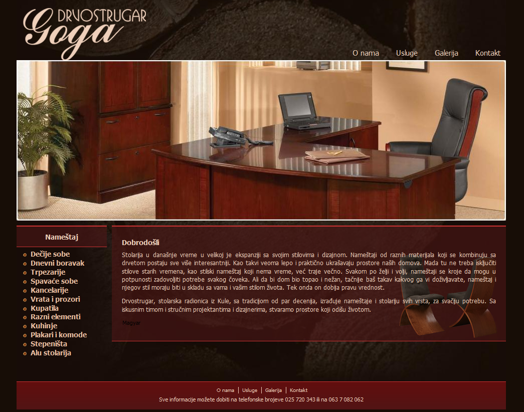 Old drvostrugar Goga